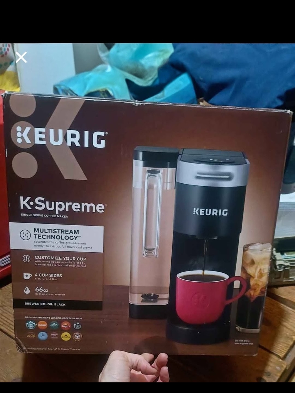 Keurig K-Supreme Single Serve Coffee Maker - Black